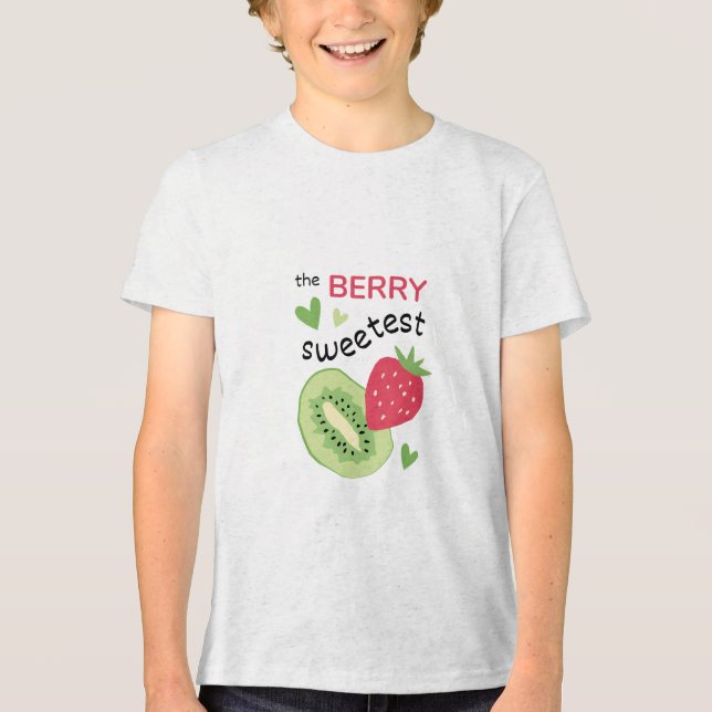 Sweetest berry  Tri-Blend shirt (Front)