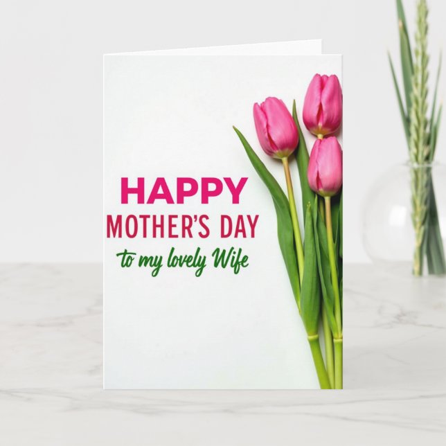 Sweetest Blossoms Mothers Day Card (Front)