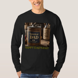 Sweetest Dad Custom T-shirt For Dad's Day
