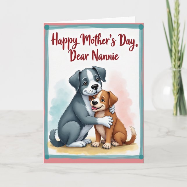 Sweetest Dog Mothers Day Card (Front)