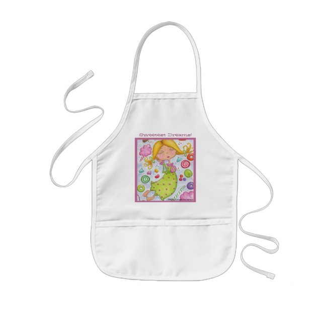 Sweetest Dreams Kids' Apron (Front)