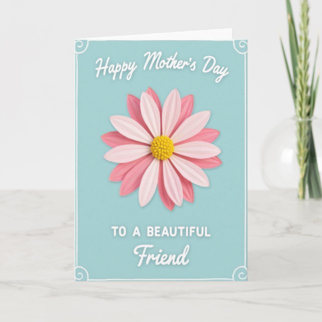 Sweetest Friend Mothers Day Card (Front)