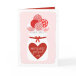 Sweetest Gal Pal Lollipop Galentine's Day Greeting Holiday Card Sweetest Gal Pal Lollipop Galentine's Day Greeting Holiday Card