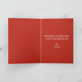 Sweetest Gal Pal Lollipop Galentine's Day Greeting Holiday Card (Inside)
