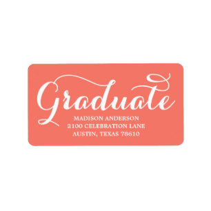 Sweetest Grad   Graduation Address Label
