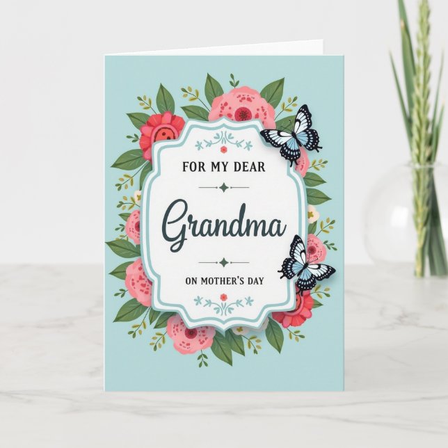 Sweetest Grandmas Day Card (Front)