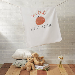 sweetest little pumpkin Baby Blanket cute gift
