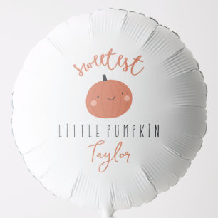 sweetest little pumpkin Custom Name Balloon