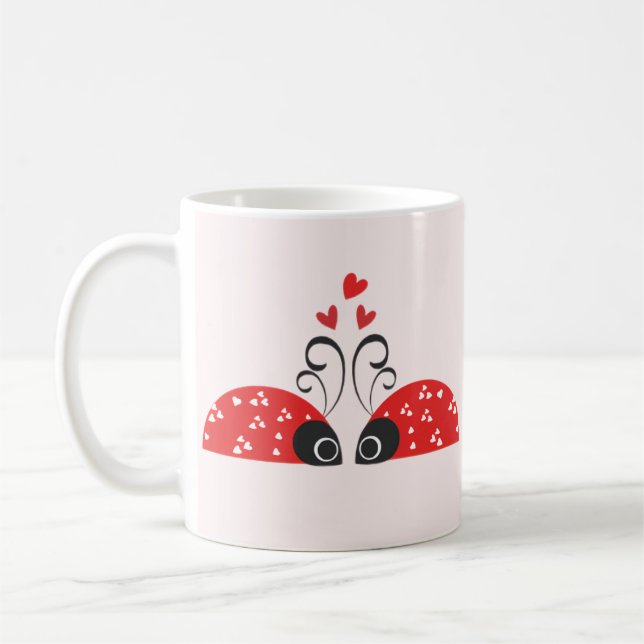 Sweetest Love Bug Coffee Mug (Left)