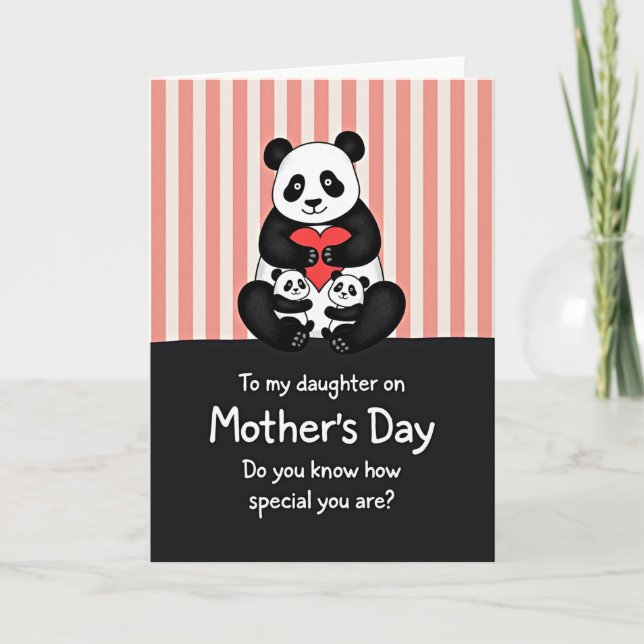 Sweetest Mama Animal Love Card (Front)