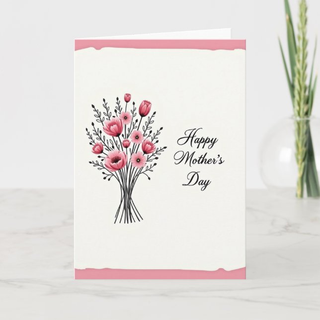 Sweetest Mom Day Card (Front)