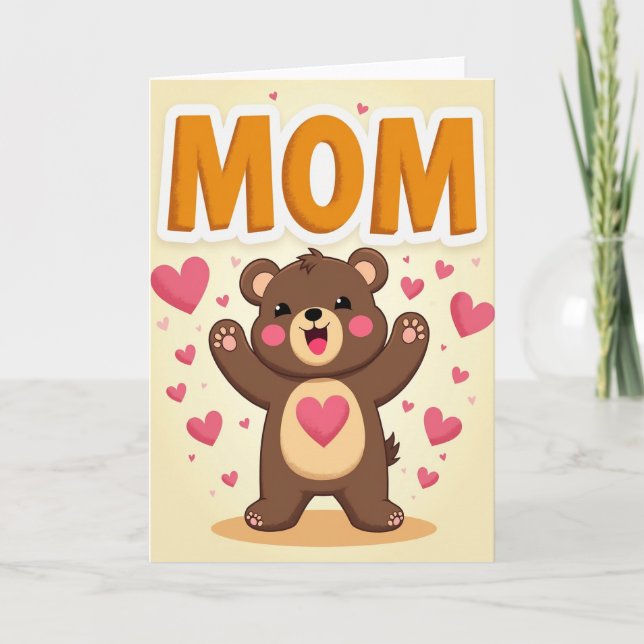 Sweetest Mom Ever Love Card (Front)