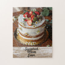 Sweetest. Mom. Ever. with Cake Mother's Day Gift