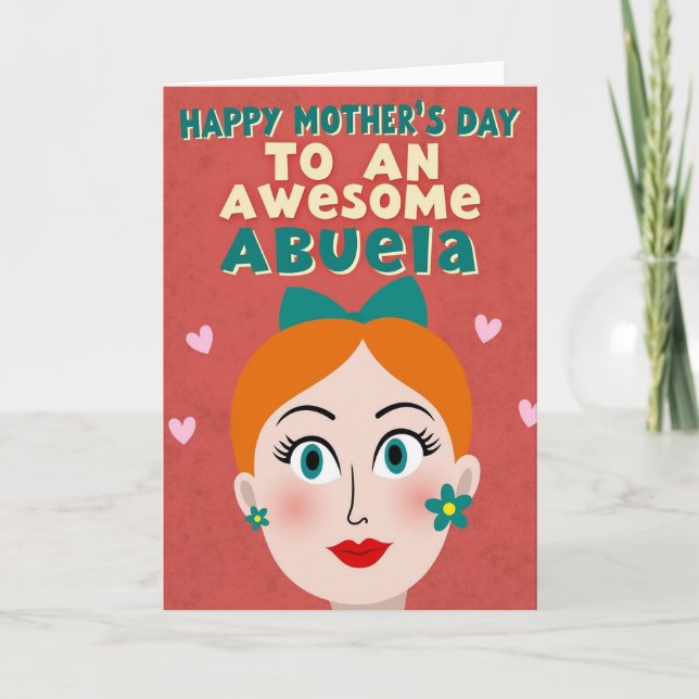 Sweetest Mom Graphic Art Card (Front)