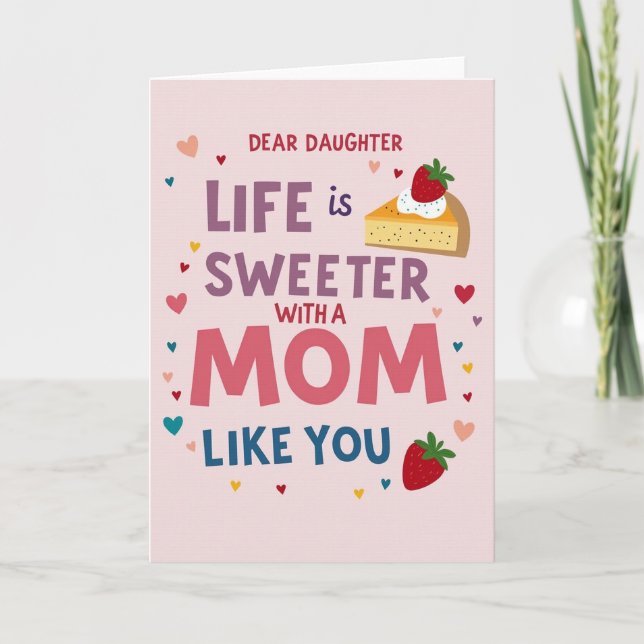 Sweetest Mom Like You Card (Front)