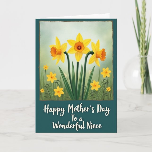 Sweetest Mom Springtime Card (Front)