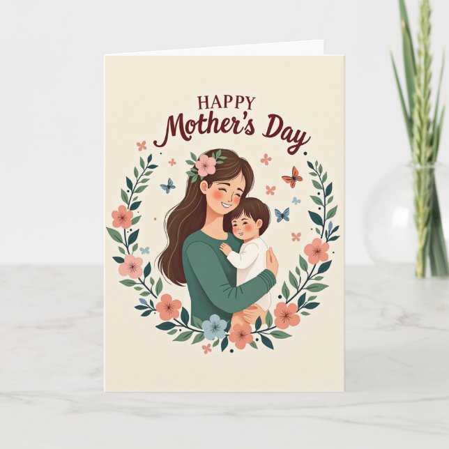 Sweetest Moment Mothers Day Card (Front)