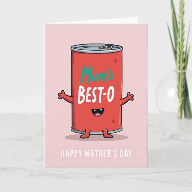 Sweetest Mother Illustration Card (Front)