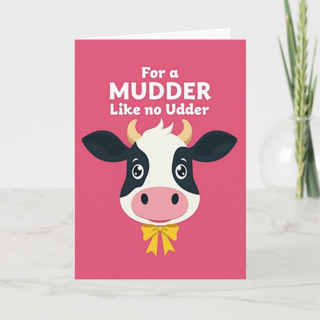 Sweetest Mothers Day Animal Card (Front)