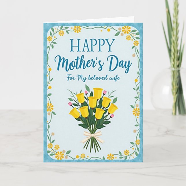 Sweetest Mothers Day Artwork Card (Front)