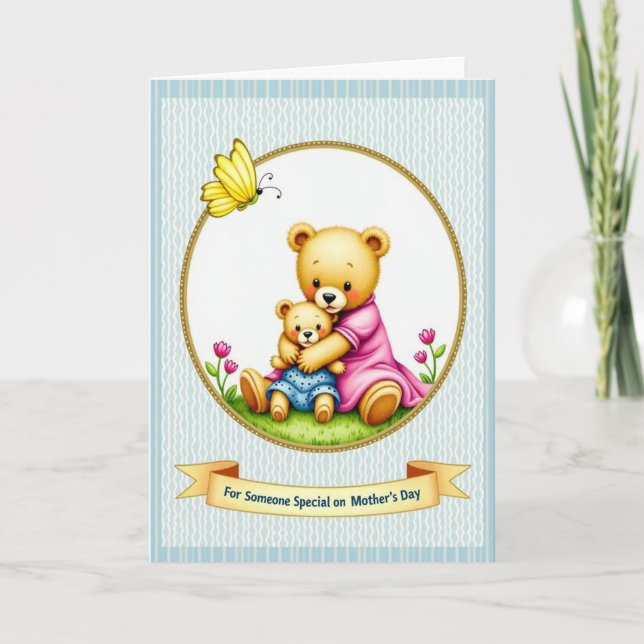 Sweetest Mothers Day Bear Card (Front)