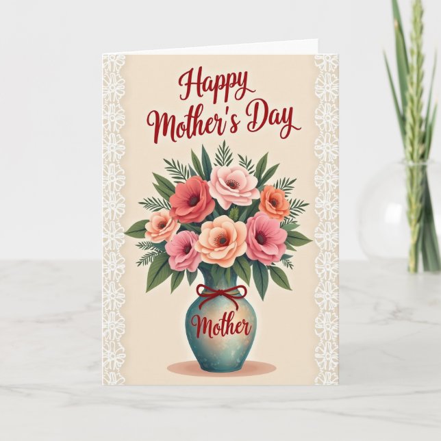 Sweetest Mothers Day Blooms Card (Front)