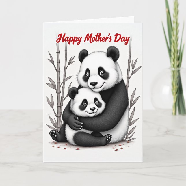 Sweetest Mothers Day Embrace Card (Front)