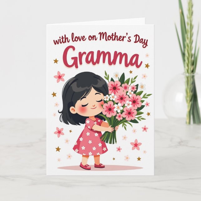 Sweetest Mothers Day Gramma Card (Front)