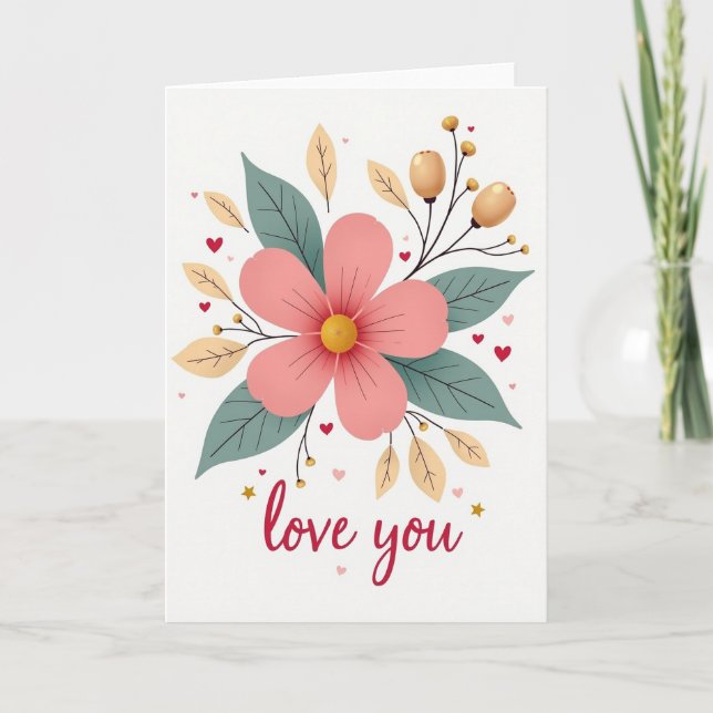 Sweetest Mothers Day Hearts Card (Front)