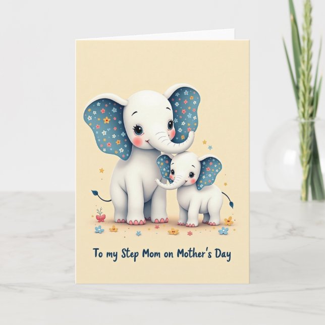 Sweetest Mothers Day Plush Card (Front)