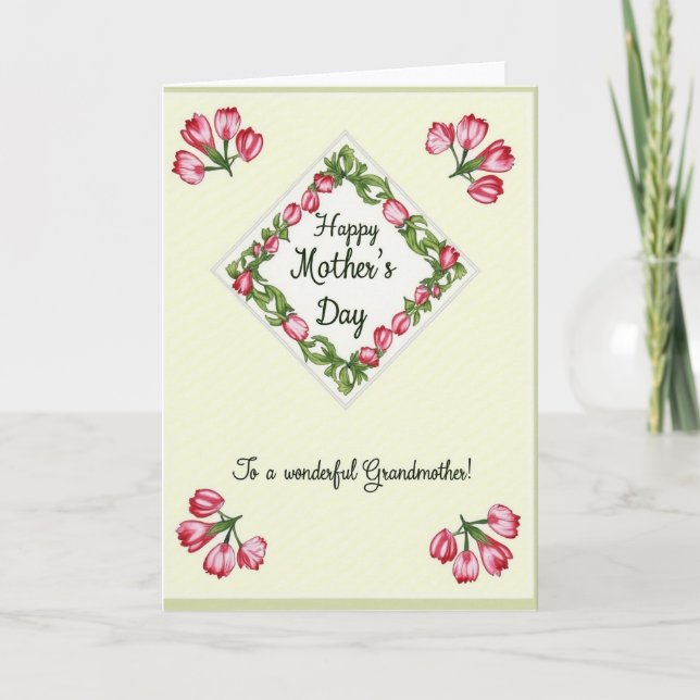 Sweetest Mothers Day Vine Card (Front)