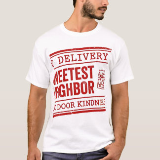 Sweetest Neighbor Candy Delivery Stamp T-Shirt