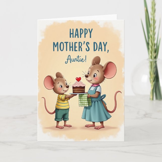 Sweetest Rodent Mothers Day Card (Front)