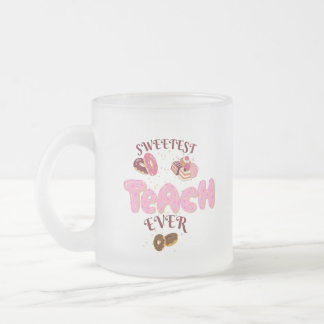 Sweetest Teach Ever Cute Donuts Coffee Mug