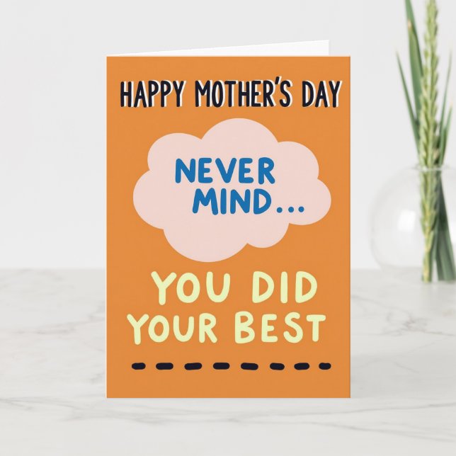Sweetest Thoughtful Mothers Day Card (Front)