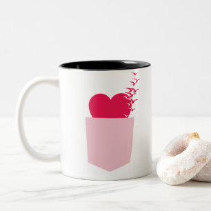 Sweetest Valentine's Day Gift Two-Tone Coffee Mug