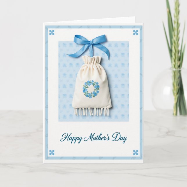 Sweetest Wreath Mothers Day Card (Front)