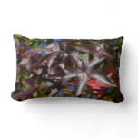 Sweetgum Leaves in Fall Lumbar Pillow