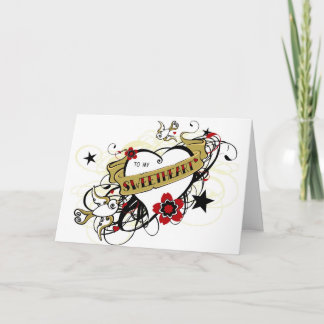 Sweetheard Tattoo Greeting Card