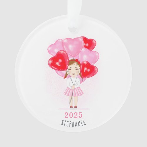 Sweetheart Balloon Birthday  Ornament