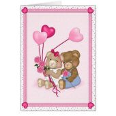 Sweetheart Bears - blank inside (Front)