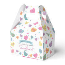 Sweetheart Candy Birthday or Baby Shower Favor Box