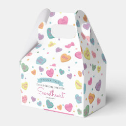 Sweetheart Candy Birthday or Baby Shower Favor Box