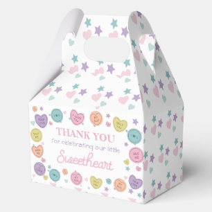 Sweetheart Candy Valentine Birthday Favor Boxes
