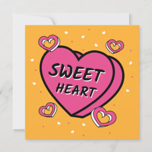 Sweetheart Conversation Heart – Valentine's Day Holiday Card