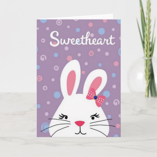 Sweetheart Creature Friend Card (Front)