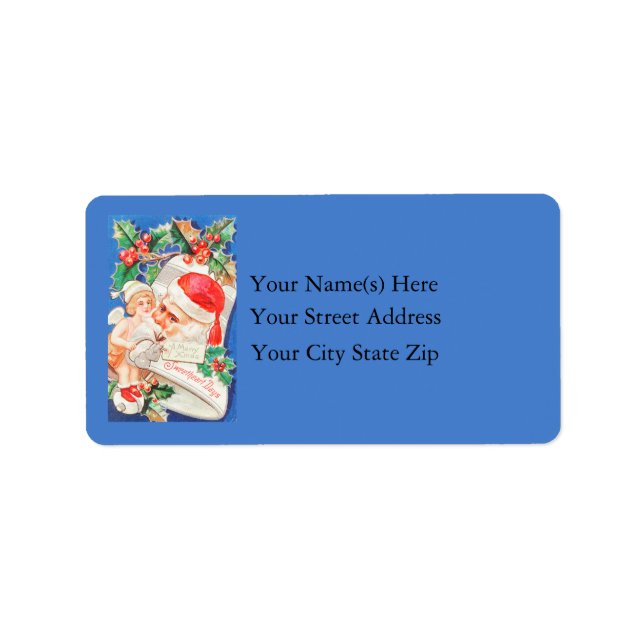 Sweetheart Days Vintage Address Label (Front)