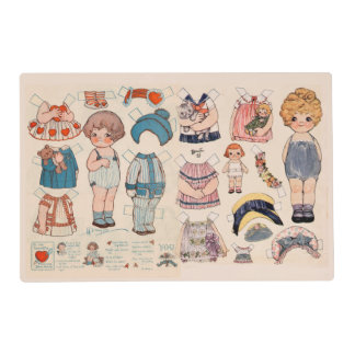 Sweetheart Dolly Dingle and Her Dollies Placemat