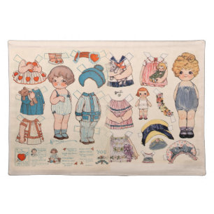 Sweetheart Dolly Dingle and Her Dollies Placemat