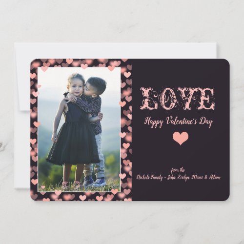 Sweetheart Frame Photo Valentines Card